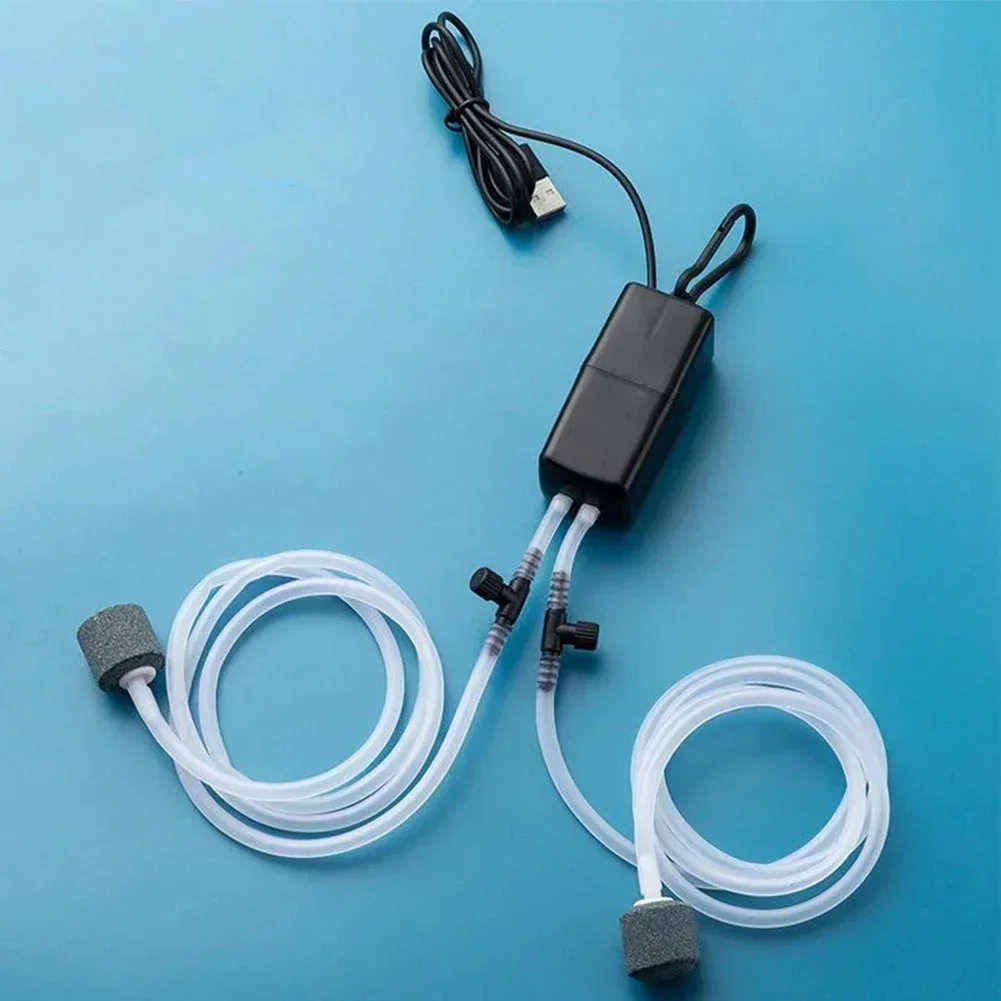 Pompe à air USB silencieuse 1W pour aquarium