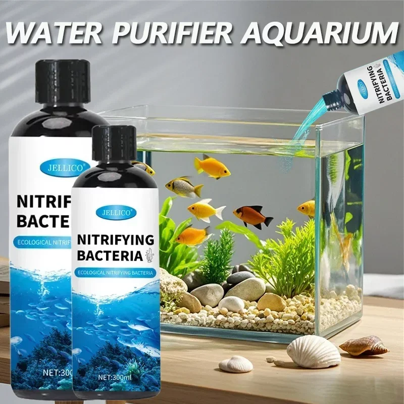 Bactéries nitrifiantes liquides pour aquarium (démarrage du cycle)