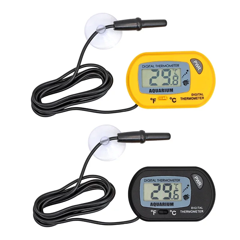Thermomètre numérique LCD pour aquarium avec alarme de température
