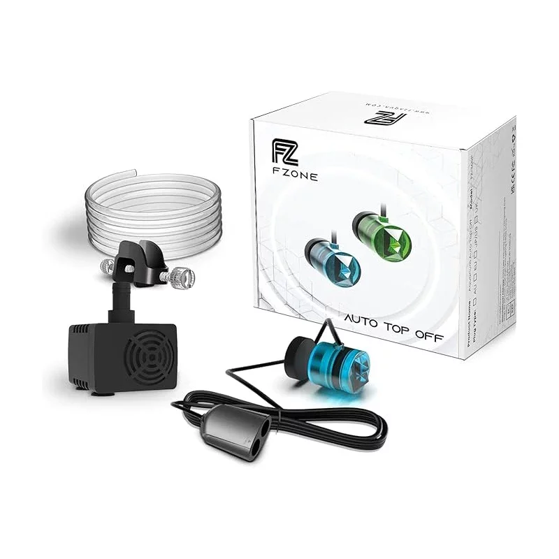 Système de remise à niveau automatique ATO Fzone 380 pour aquarium, mini pompe 12V