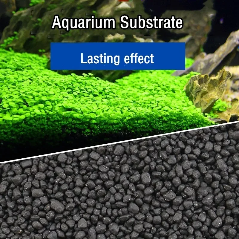 Substrat nutritif pour aquarium planté, argile naturelle, 500 g